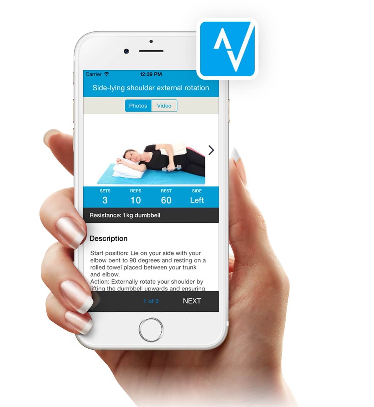 Connected directly to your patient with the patient app